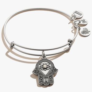 Alex and Ani Hand of Fatima charm bracelet. Used.